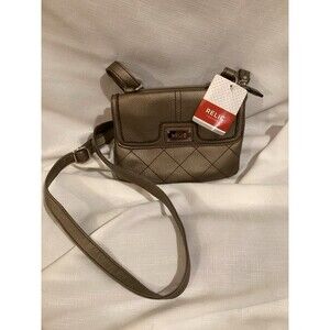 Relic Natalie Pewter Crossbody Women’s Purse New with Tags